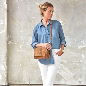 Sezane Flora Button Down Shirt